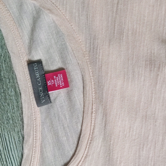 BOGO!! VINCE CAMUTO Ruffle Sleeve Pink Top XS - Picture 6 of 8